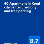 40-apartment In Center , Balcony And Free Parking 公寓