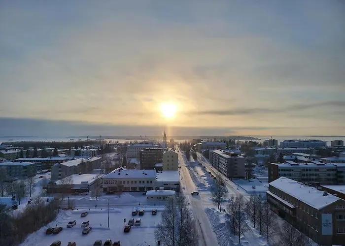 40-apartment In Center , Balcony And Free Parking Kemi