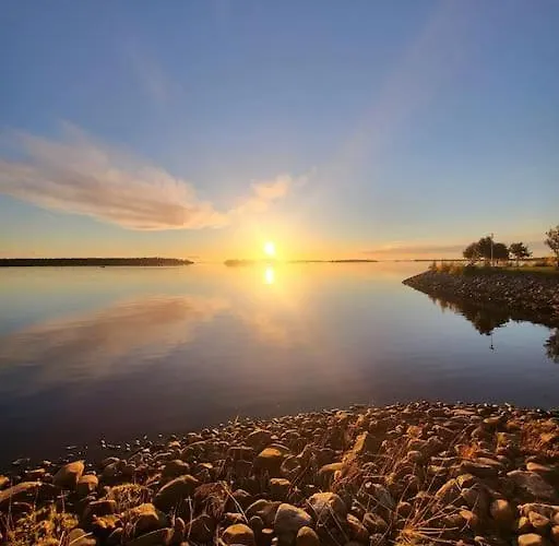 40-apartment In Center , Balcony And Free Parking * Kemi