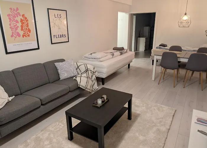 40-apartment In Center , Balcony And Free Parking Appartement Kemi