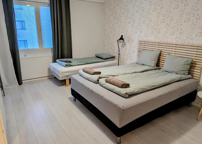 40-apartment In Center , Balcony And Free Parking Kemi